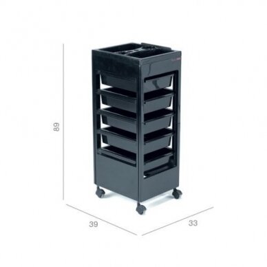 Professional barber and hair stilist trolley REM UK STUDIO 6 Professional barber and hair stilist trolley REM UK STUDIO 6