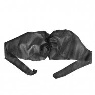 Disposable female treatment bras, 10 pcs. (black)