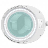 ELEGANTE profesionali kosmetologinė lempa-lupa 6025 60 LED SMD 5D (tvirtinama prie paviršių), baltos spalvos