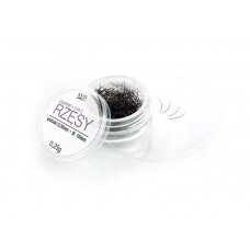 SYIS high-quality eyelash for extensions (form J/10 mm), 0.25 g.