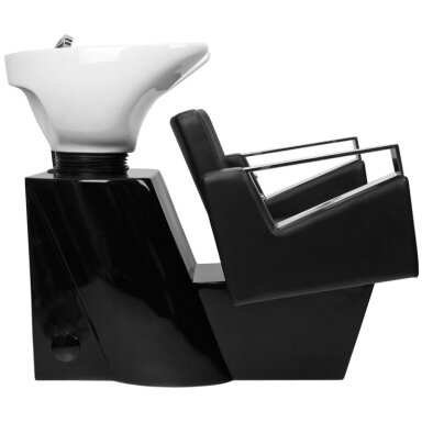 Professional hairdressing sink GABBIANO VILNIUS, black color Professional hairdressing sink GABBIANO VILNIUS, black color