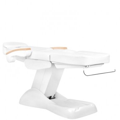 Elektrinė kosmetologinė lova-kėdė LUX, baltas (3 varikliai)