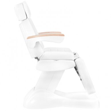 Profesionali elektrinė podologinė kėdė pedikiūro procedūroms LUX, balta (3 motorai) 10