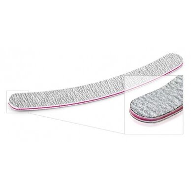 Professional nail file for manicure CURVED 100/180