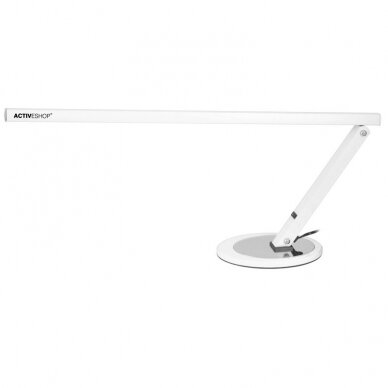 Профессиональная настольная лампа для маникюрных работ SLIM 20 w, белого цвета 1