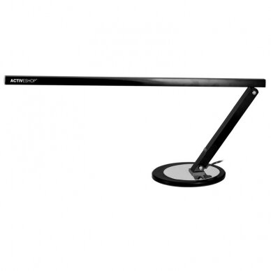 Профессиональная настольная лампа для маникюрных работ SLIM 20 w, черного цвета 2