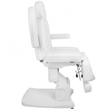Profesionali elektrinė podologinė kėdė pedikiūro procedūroms AZZURRO 708AS PEDI  (3 varikliai), baltos spalvos 7