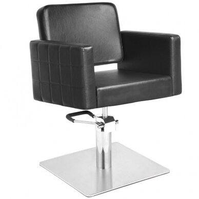 Профессиональное парикмахерское кресло GABBIANO ANKARA, черного цвета