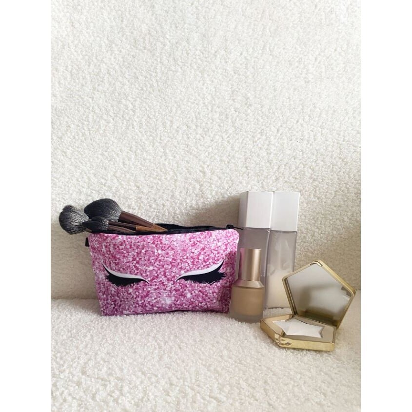 Graphic cosmetic bag EYELASHES 2 Graphic cosmetic bag EYELASHES 2