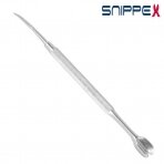 SNIPPEX PODO profesionalus dvipusis įrankis manikiūro ir pedikiūro darbams 2W1, 14 cm.