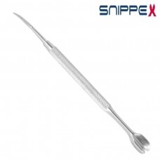 SNIPPEX PODO profesionalus dvipusis įrankis manikiūro ir pedikiūro darbams 2W1, 14 cm.