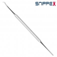 SNIPPEX PODO profesionalus dvipusis įrankis manikiūro ir pedikiūro darbams, 15 cm.