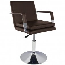 Professional barber chair GABBIANO 049, brown