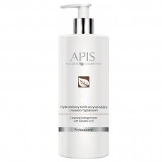 APIS PROFESSIONAL hydrogel cleansing face tonic with almond acids, 500 ml