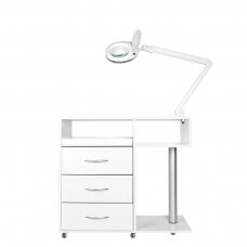UNIT podological set: trolley + LED lamp + UV sanitizer + PODO cutter