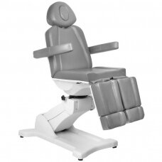 Profesionali elektrinė podologinė kėdė- lova-gultas pedikiūro procedūroms AZZURRO 869AS (5 varikliai) + APSISUKIMO FUNKCIJA