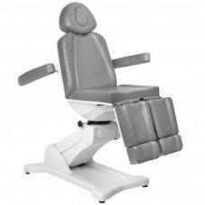 Profesionali elektrinė podologinė kėdė- lova-gultas pedikiūro procedūroms AZZURRO 869AS (5 varikliai) + APSISUKIMO FUNKCIJA