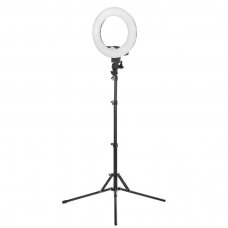 Профессиональная лампа для визажистов RING LIGHT 12" 35W LED, черного цвета