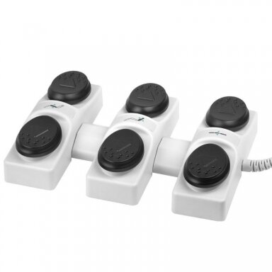 Control foot for cosmetic beds AZZURRO (for models with 3 motors) Control foot for cosmetic beds AZZURRO (for models with 3 motors)