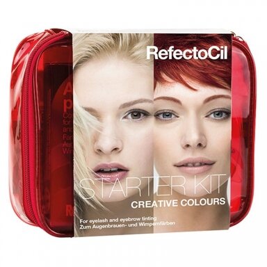 REFECTOCIL STARTER SET rinkinys antakių ir blakstienų dažymui CREATIVE COLORS REFECTOCIL STARTER SET rinkinys antakių ir blakstienų dažymui CREATIVE COLORS