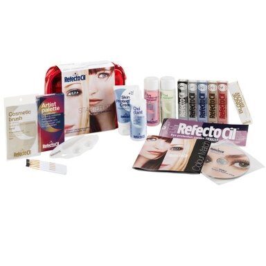 REFECTOCIL STARTER SET rinkinys antakių ir blakstienų dažymui CREATIVE COLORS REFECTOCIL STARTER SET rinkinys antakių ir blakstienų dažymui CREATIVE COLORS