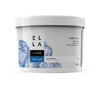 ELLA SOFT COOL sugar paste for depilation procedures, 750 g. 1