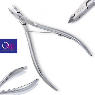 OMI PRO LINE professional manicure tweezers CL-101, 12/4 mm 3