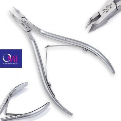 OMI PRO LINE professional manicure tweezers CL-203, 12/4 mm 2