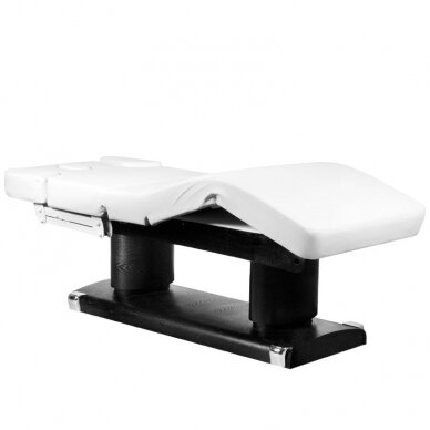 Professional electric bed-bed for massage procedures AZZURRO 838 (4 motors), white color 3