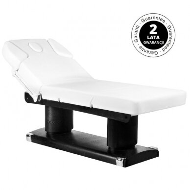 Professional electric bed-bed for massage procedures AZZURRO 838 (4 motors), white color 9