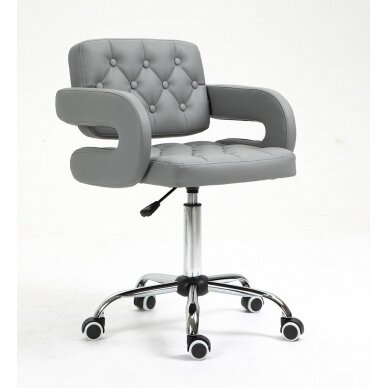 Meistro kedė su ratukais HC8403K, pilkos spalvos