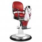 Profesionali vaikiška kirpyklos kėdė grožio ir barberių salonams ARKLIUKAS, bordo spalvos