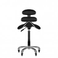 Professional saddle-type master chair AM-880, black