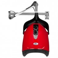 Профессиональный монтируемый фен-сушуар для парикмахерских GABBIANO HOOD DX-201W, красного цвета
