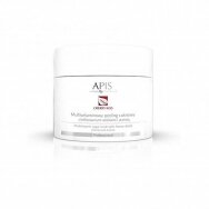 APIS CHERRY KISS Facial skin sugar scrub with lyophilized cherries, hyaluronic acids and almond oil, 220 g