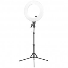 Профессиональная лампа для визажистов RING LIGHT 18 48W LED, белого цвета