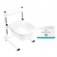 Professional foot soaking bath with adjustable height + SYIS refreshing foot pearls