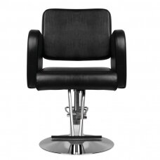 Профессиональное парикмахерское кресло HAIR SYSTEM HS92, черного цвета