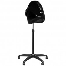 Professional hair dryer for hairdressers GABBIANO HOOD LX-201S with stand, black color