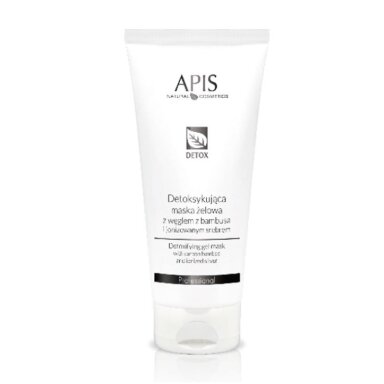 APIS detoksikuojanti gelio kaukė su bambuko anglimi ir jonizuotu sidabru, 200 ml APIS detoksikuojanti gelio kaukė su bambuko anglimi ir jonizuotu sidabru, 200 ml