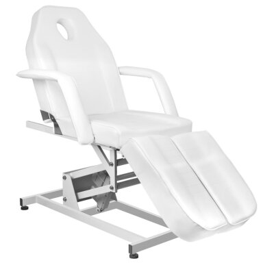 Professional electric pedicure chair AZZURRO 673AS, white (1 motor) Professional electric pedicure chair AZZURRO 673AS, white (1 motor)