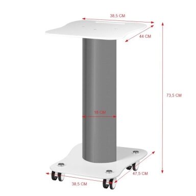 Professional cosmetology trolley - table for equipment MOD 003 Professional cosmetology trolley - table for equipment MOD 003