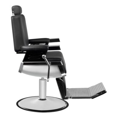 Professional barbers and beauty salons haircut chair HAIR SYSTEM ROYAL X, black color Professional barbers and beauty salons haircut chair HAIR SYSTEM ROYAL X, black color