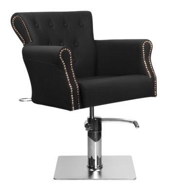 Professional hairdressing chair HAIR SYSTEM BER 8541, black Professional hairdressing chair HAIR SYSTEM BER 8541, black