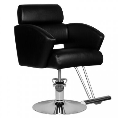 Professional hairdressing chair HAIR SYSTEM HS02, black color Professional hairdressing chair HAIR SYSTEM HS02, black color