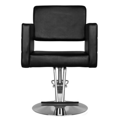 Профессиональное парикмахерское кресло HAIR SYSTEM HS33, чёрного цвета Профессиональное парикмахерское кресло HAIR SYSTEM HS33, чёрного цвета
