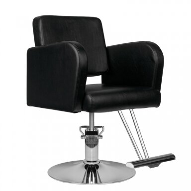 Professional hairdressing chair HAIR SYSTEM HS92, black Professional hairdressing chair HAIR SYSTEM HS92, black