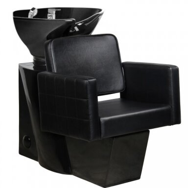 Professional hairdresser's sink GABBIANO ANKARA, black Professional hairdresser's sink GABBIANO ANKARA, black