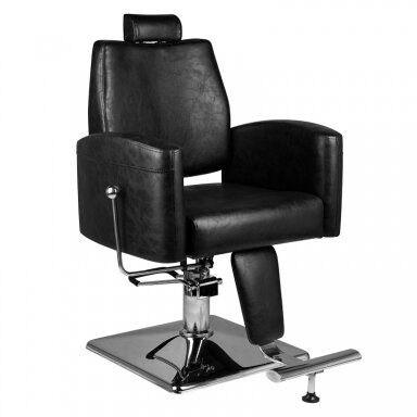 Professional barbers and beauty salons haircut chair SM184, black color Professional barbers and beauty salons haircut chair SM184, black color