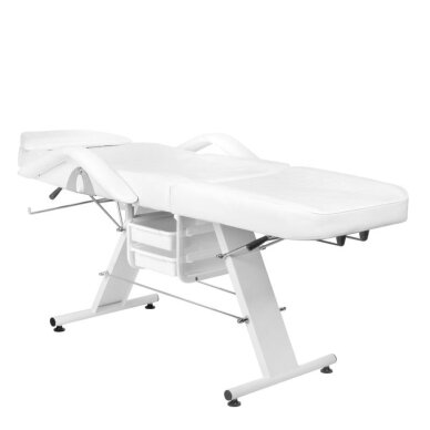 Professional cosmetic couch-bed BASIC 202, white color 3